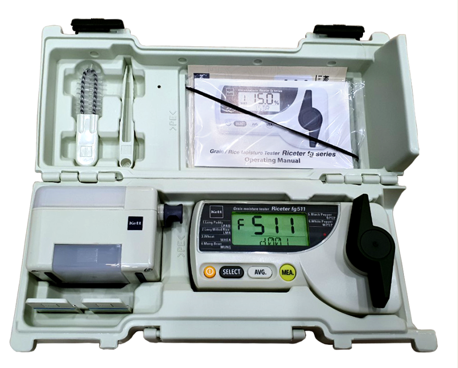 Máy đo độ ẩm lúa gạo kett FG511