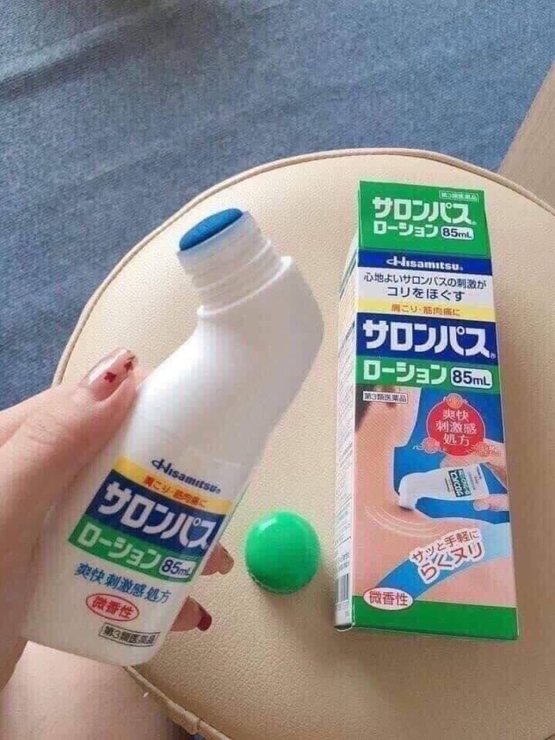 [HCM]Dầu Nóng Salonpas Hisamitsu 85ml Nhật Bản