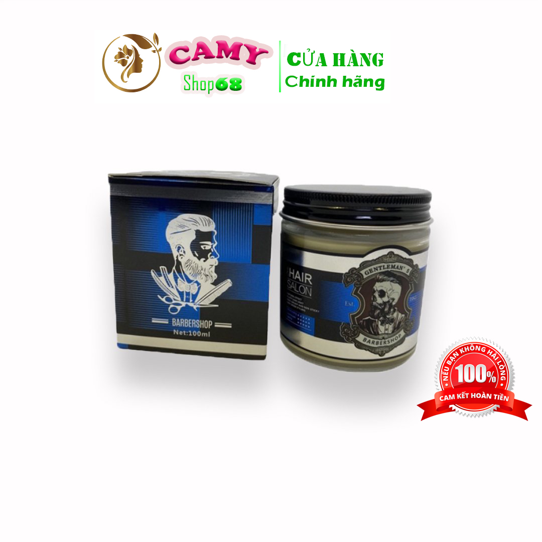 Sáp vuốt tóc Gentleman's Clay Wax - sáp tạo kiểu tóc nam thơm, giữ nếp tốt chính hãng Camy shop68
