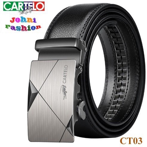 Thắt lưng da nam cao cấp CARTELO - CT03