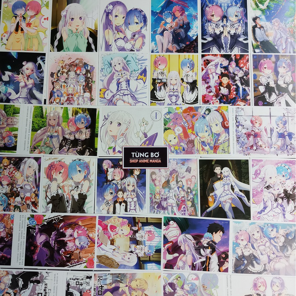 Hộp Thẻ Anime Re:Zero