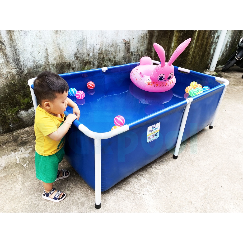 Bể bơi cao cấp Maxpool 1.6x1x0.6m