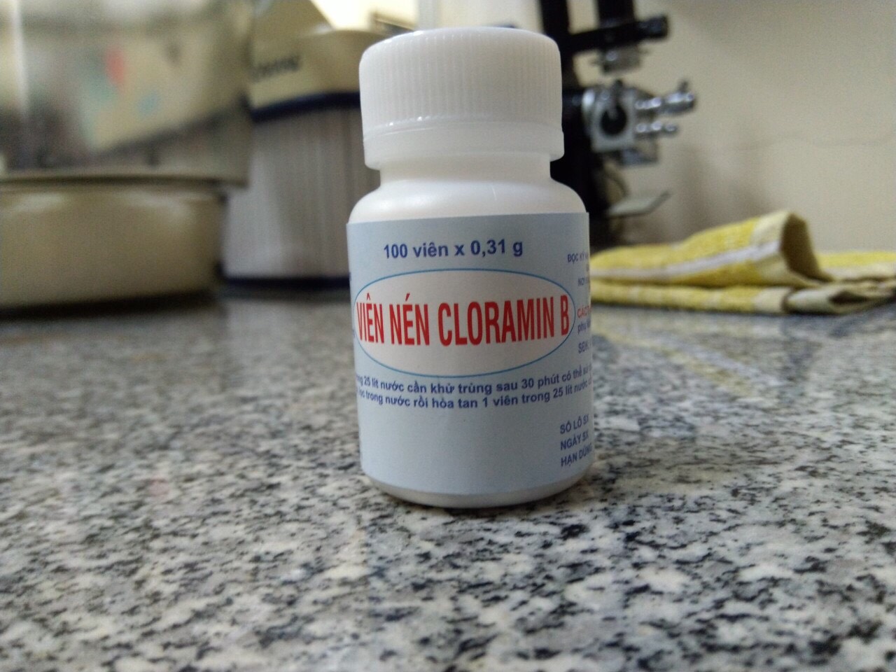VIÊN NÉN CLORAMIN B SÁT TRÙNG DIỆT KHUẨN