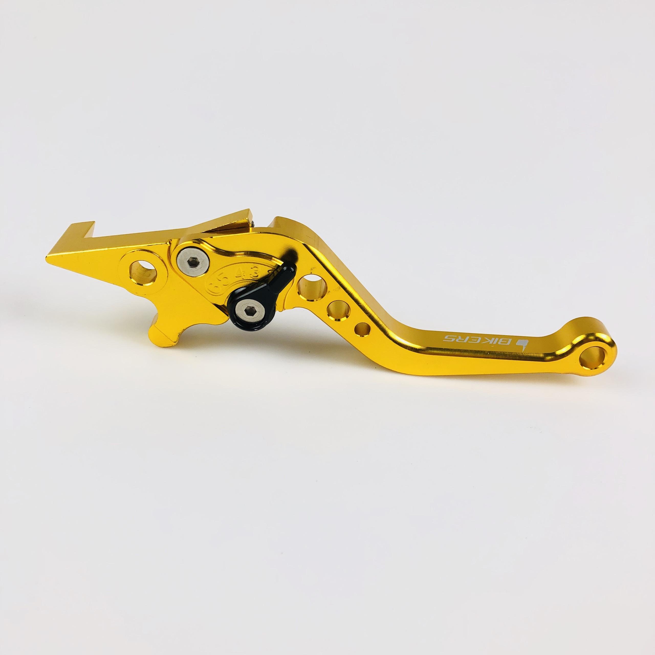 [HCM]Tay thắng đĩa _ tay phanh 6 số tăng chỉnh lực hợp kim nhôm nguyên khối  nhập khẩu ( màu vàng) _ Hoành Sơn