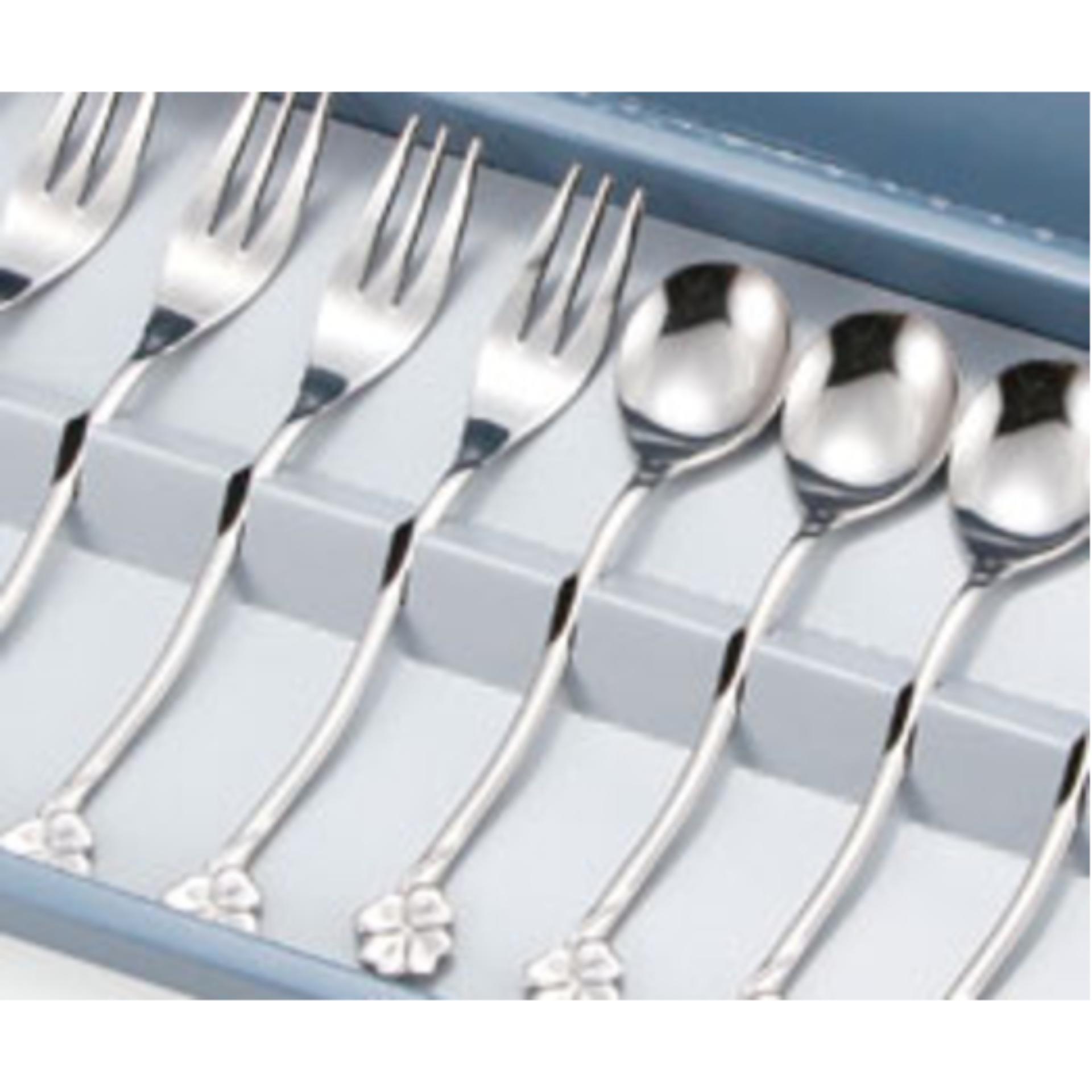 Bộ 10 thìa dĩa Inox Sweet Time Hàng Nhật