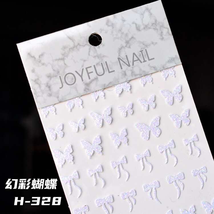 Sticker nail, sticker flash dán móng tay