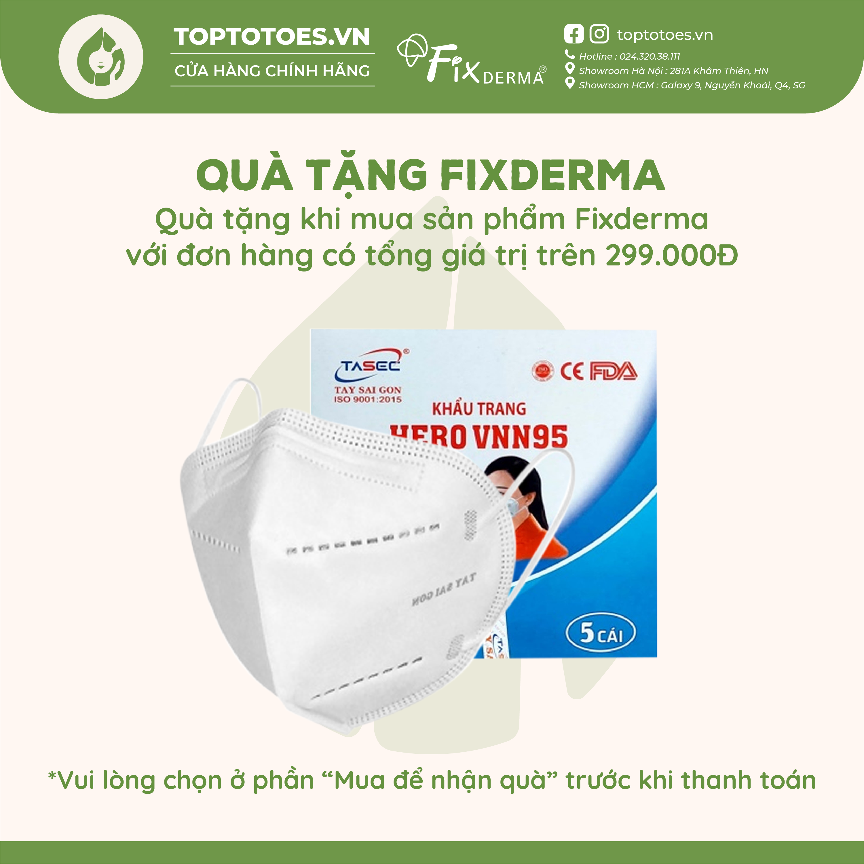 Hộp khẩu trang VNN95 Fixderma [QUÀ TẶNG KÈM ĐƠN HÀNG]