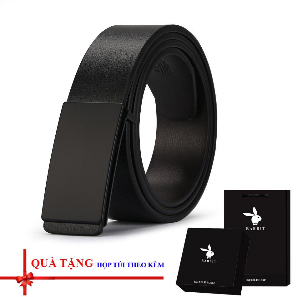 Thắt lưng/ dây nịt nam thời trang, đục lỗ (full hộp túi tặng kèm)
