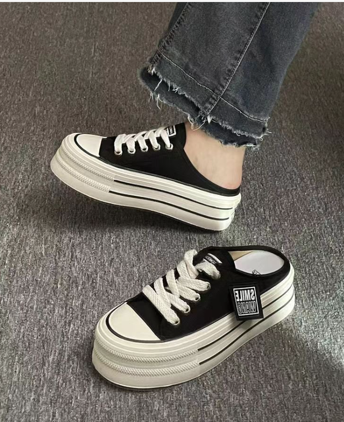 Giầy Sneaker sục đạp gót ulzzang  2 mầu cực HOT B11