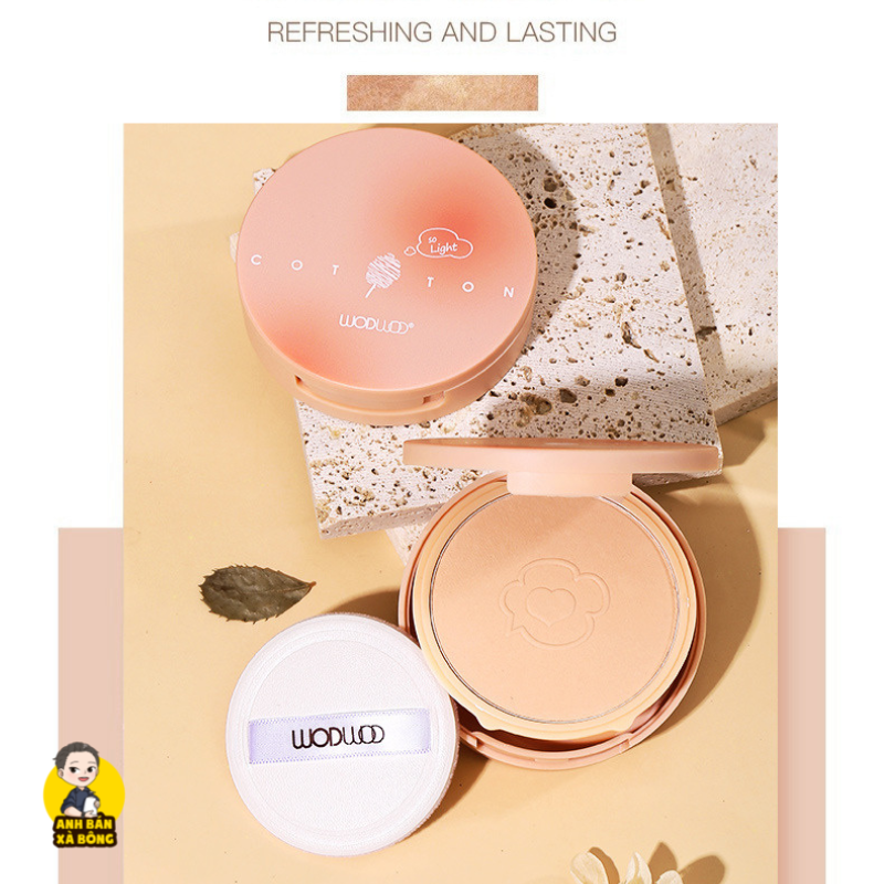 Phấn Phủ Dạng Nén WODWOD Marshmallow Pressed Powder W886