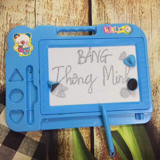 Bảng Tự Xoá - Bảng Viết Thông Minh Cho Bé