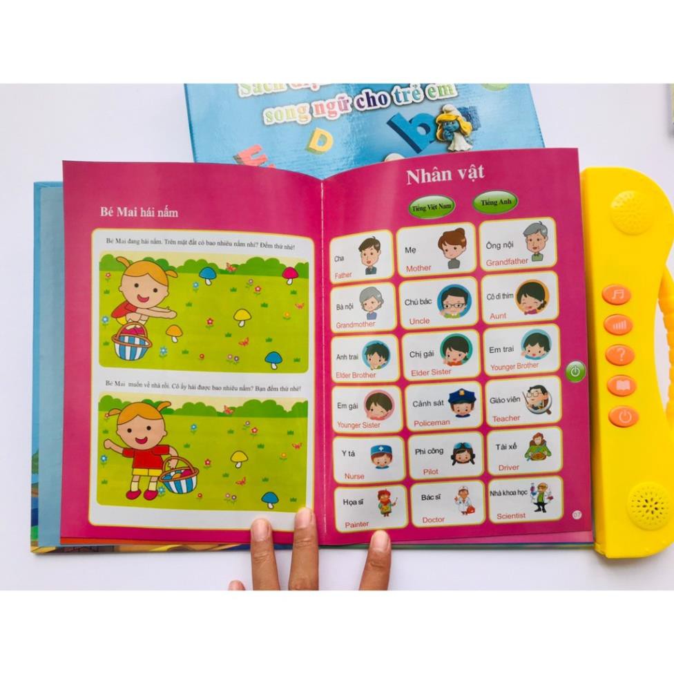 Sách điện tử song ngữ cho bé