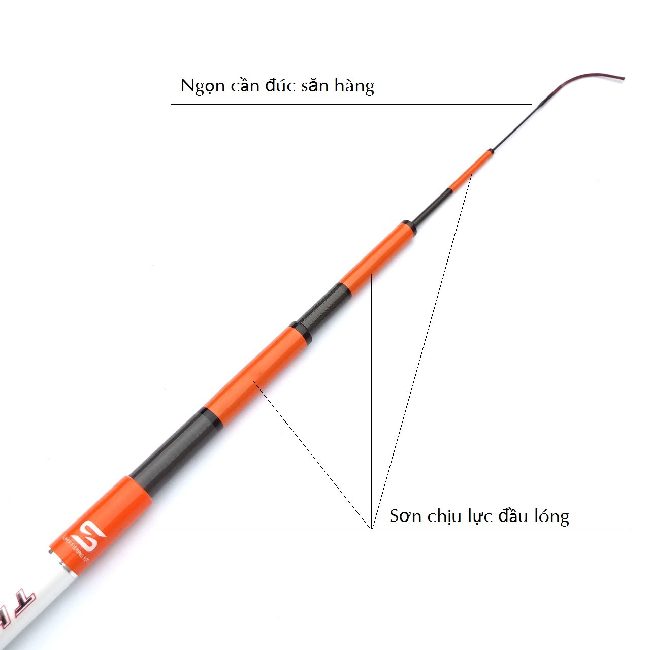 Cần Câu Tay Bạch Kinh Thiên 4H