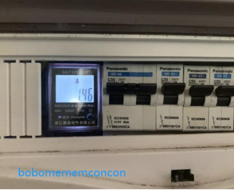 Công tơ điện tử, thiết bị đo công suất SAITON ABB 65A