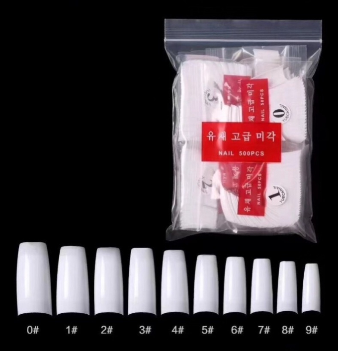 MÓNG TAY GIẢ 500 CÁI ( CÓ MÀU CHỌN ) 004