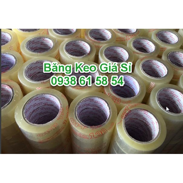 Băng Keo Mỏng Lõi 200Y/cây gồm 6 cuộn