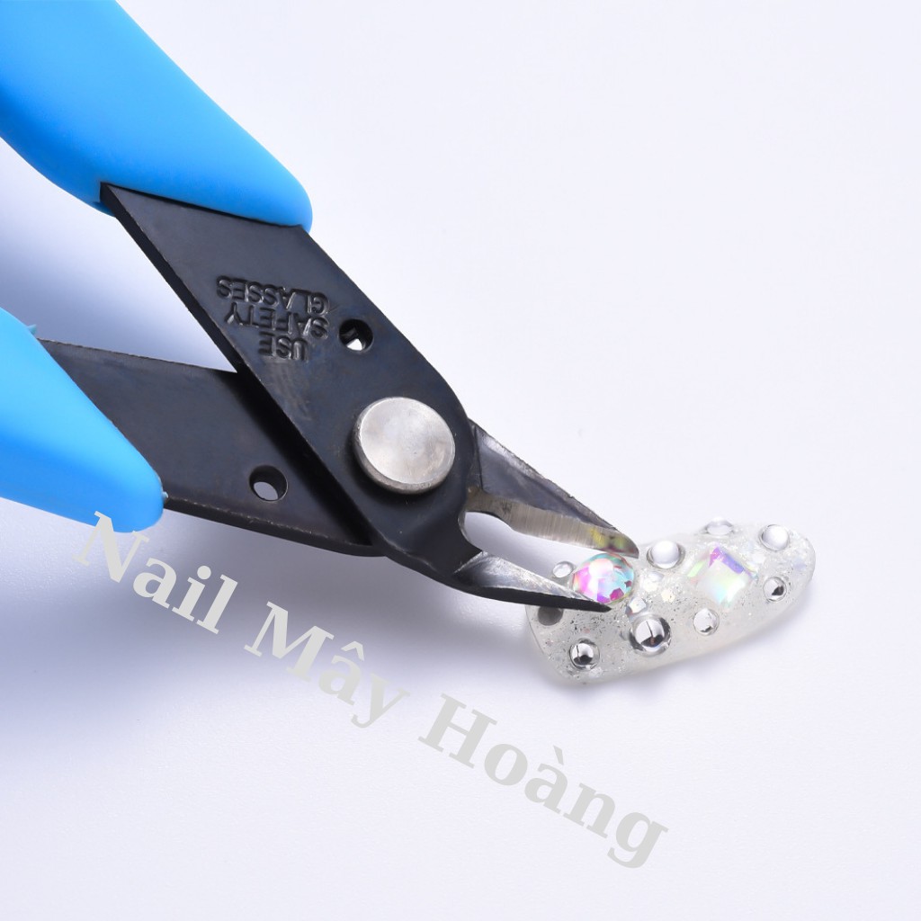 kìm phá đá nail, kìm cắt phụ kiện đá, xích