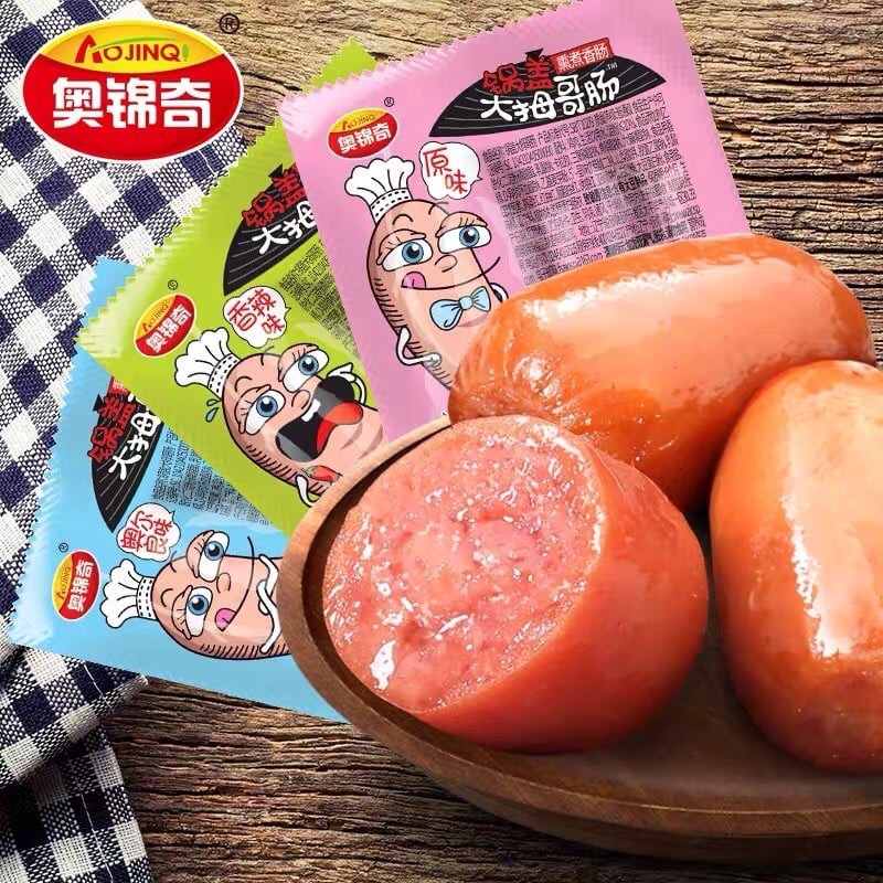 ( Tiệm ăn vặt MonTy) Combo 500g Xúc xích bi mini siêu ngon