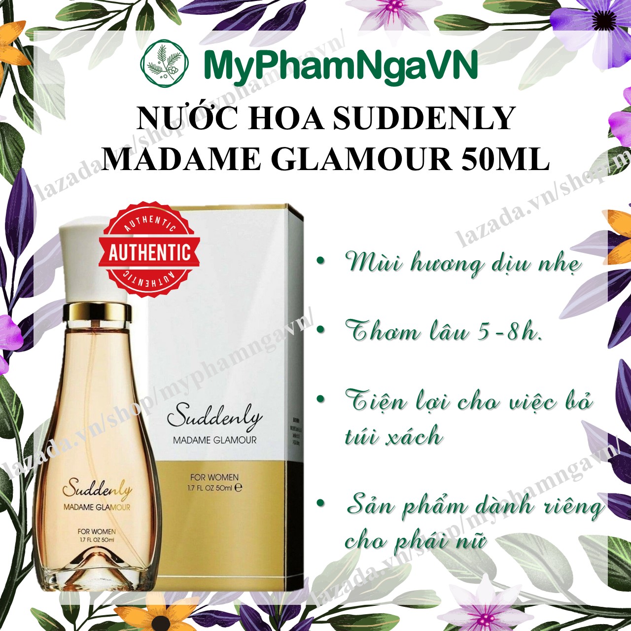 [HCM]Nước Hoa Suddenly