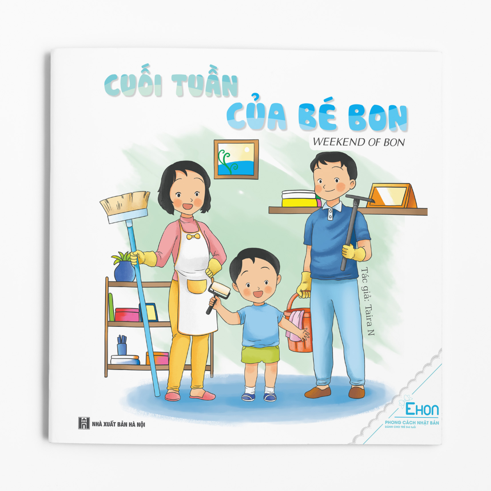 [HCM]Combo 4 Truyện Ehon: Truyện Bé Bon
