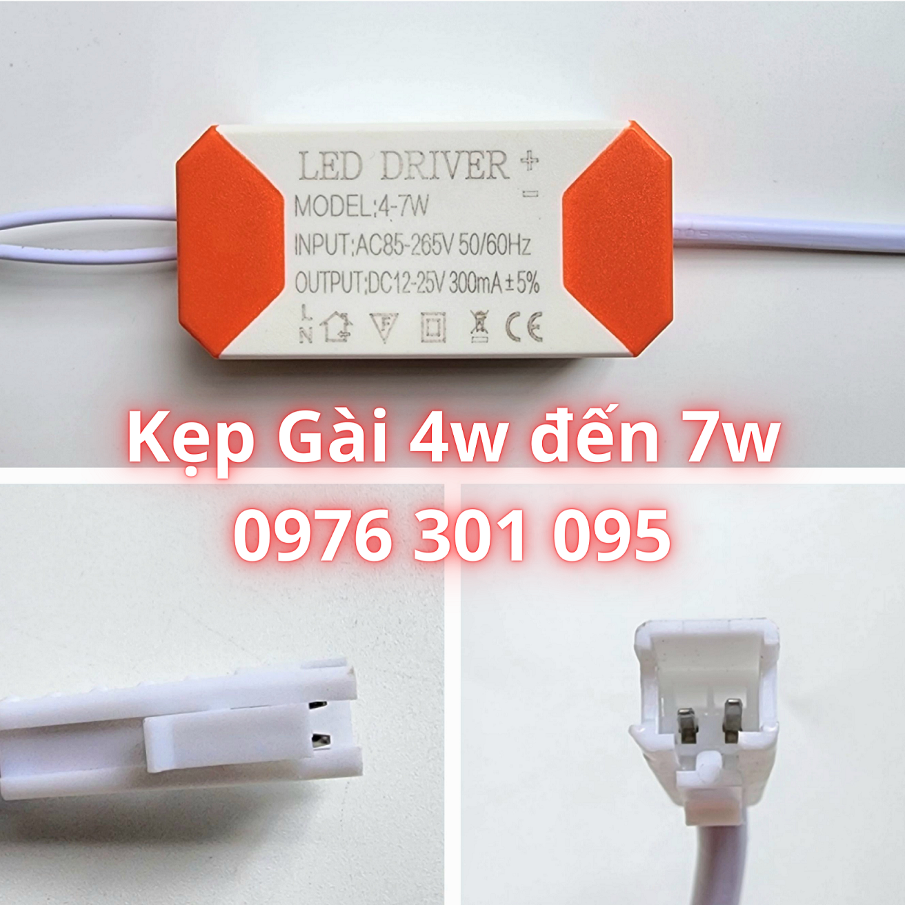 5 cái Chấn Lưu Đèn Led [Jack Kẹp]