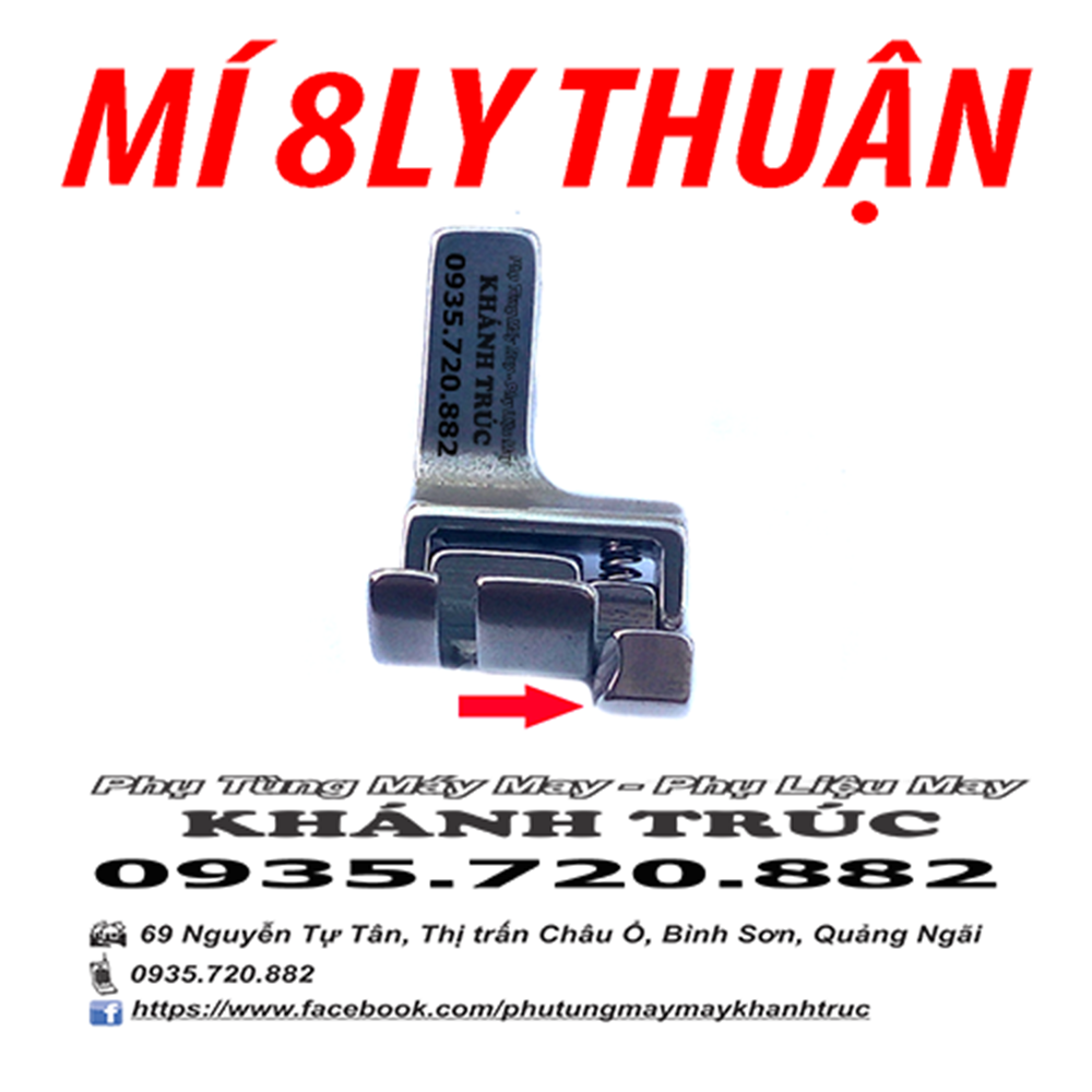 Chân vịt mí 8ly máy may công nghiệp 1kim