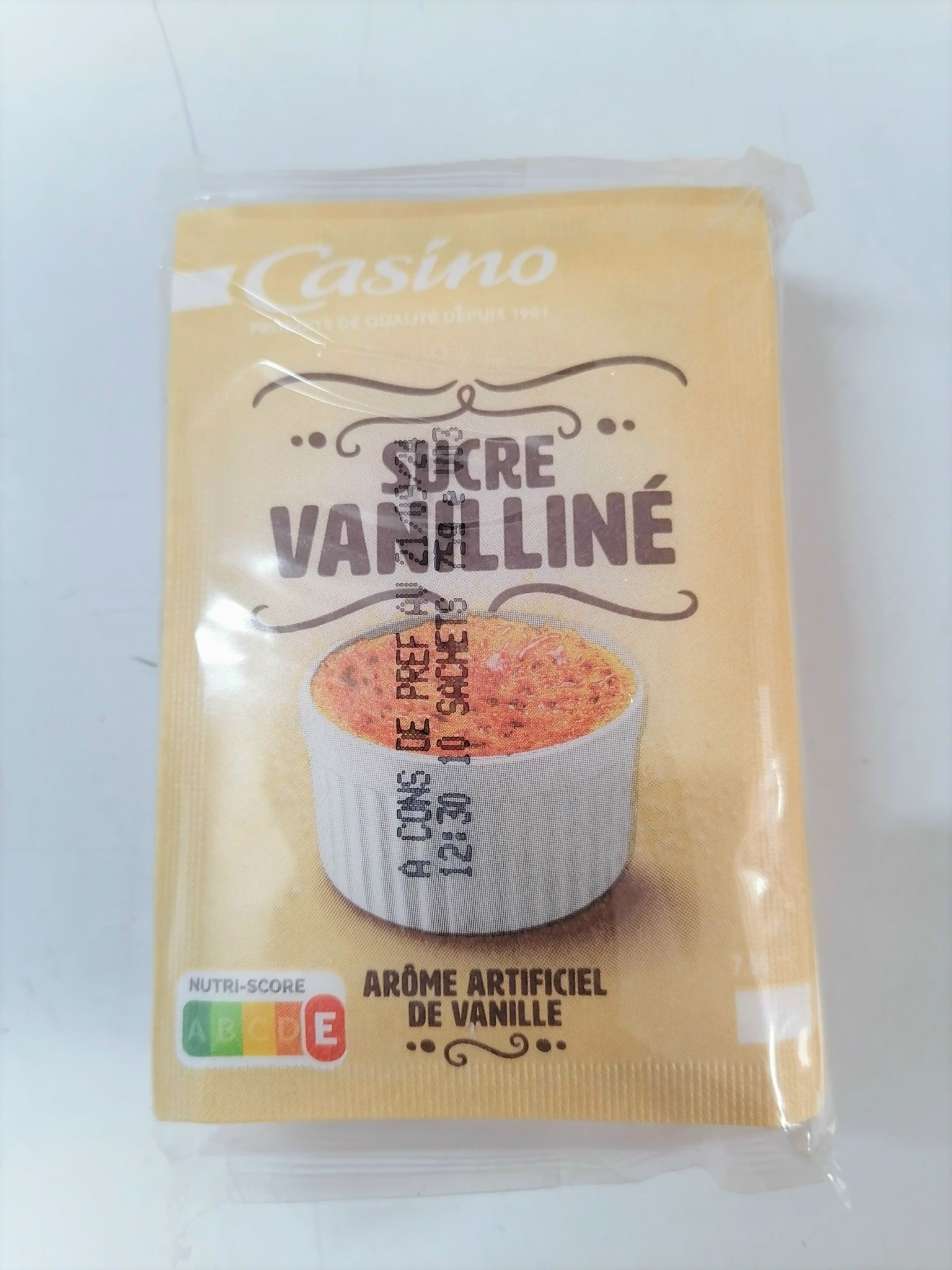 [Túi 75g (10 gói x 7.5g)] ĐƯỜNG HƯƠNG VANI (Pha trà, cà phê, nấu ăn) [France] CSN Sugar with Vanilla Flavor