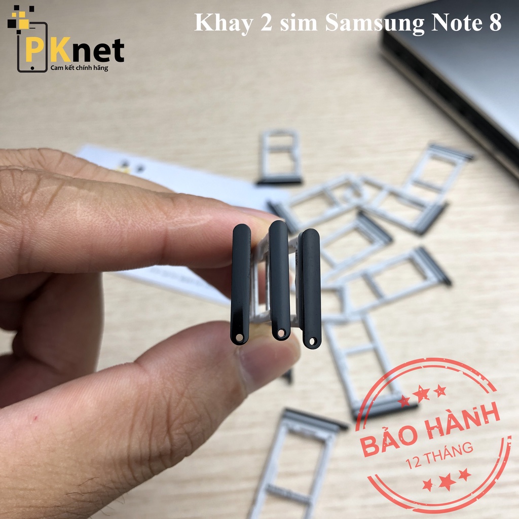 Khay sim Samsung Note 8 chính hãng, 2 sim