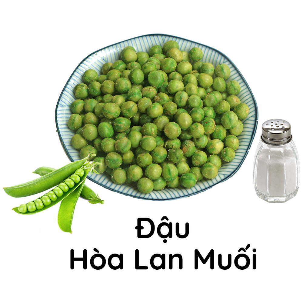 Đậu Hoà Lan Muối Tân Tân (190g/hũ)