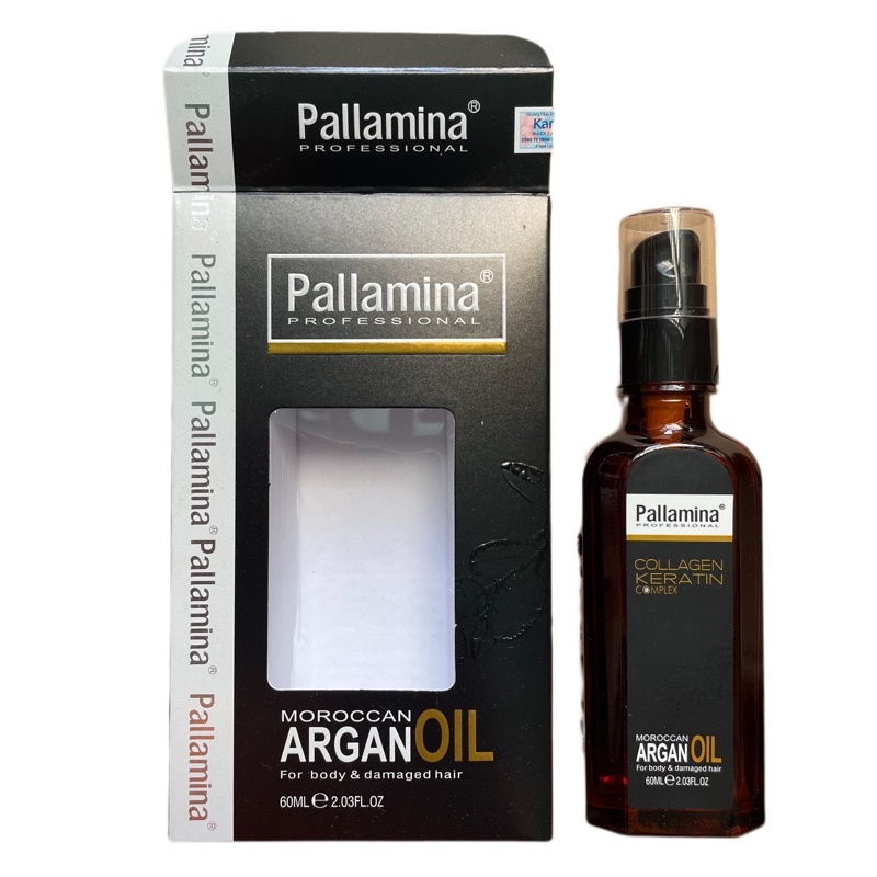 Tinh dầu dưỡng tóc PALLAMINA Collagen Keratin Complex 60ml