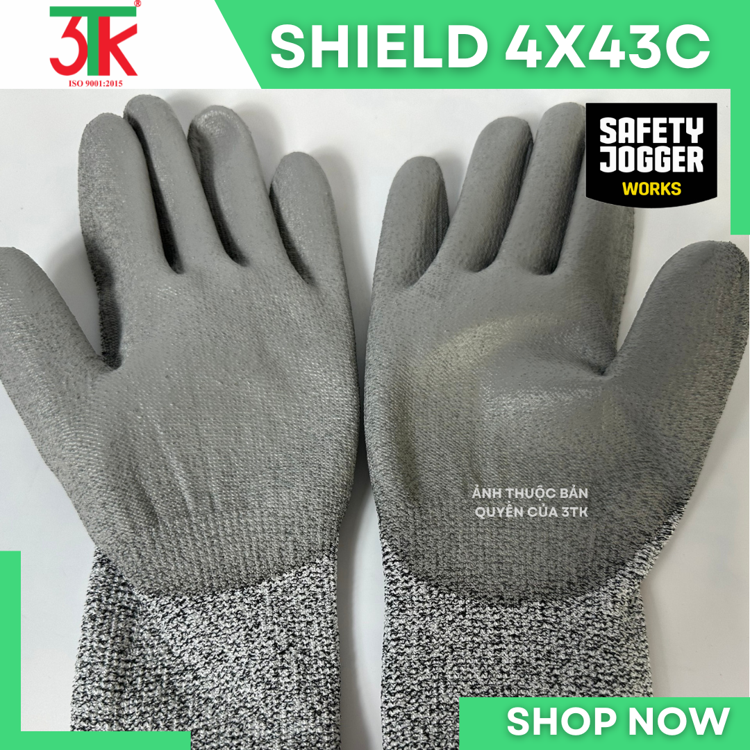 Găng tay Safety Jogger Shield chống cắt cấp độ 5 (C)