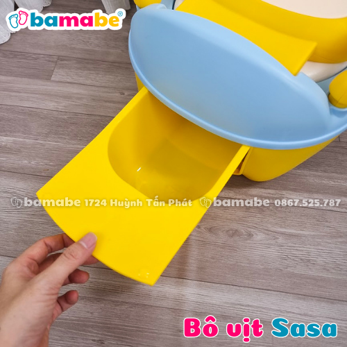 Bô vệ sinh hình vịt cho bé Sasa
