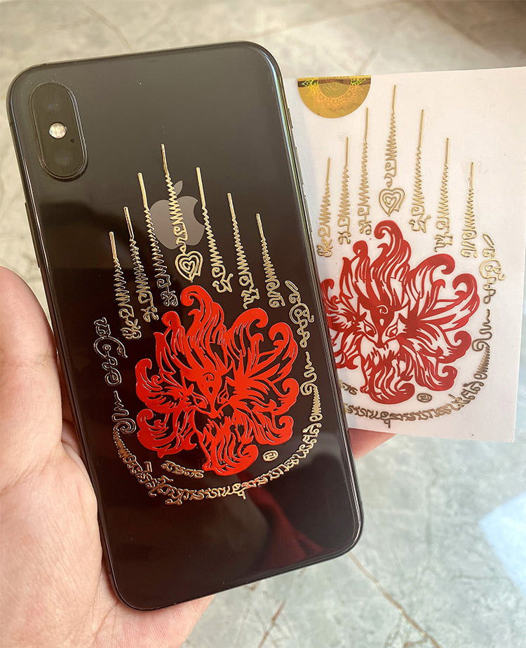 Linh phù HỒ LY ĐỎ