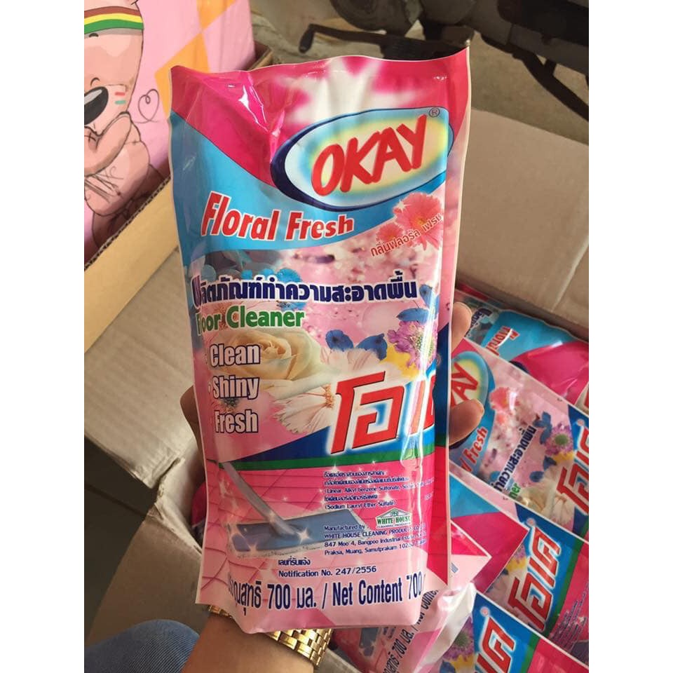 Nước lau sàn okay thái lan 700ml