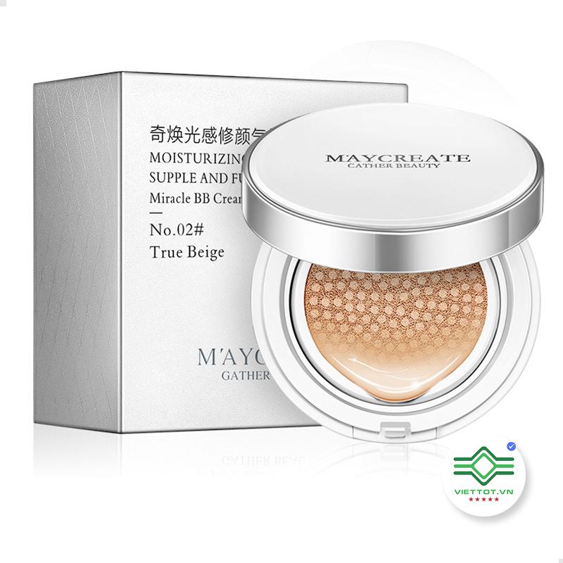 Phấn nước trang điểm BB dưỡng ẩm Maycreate VT049