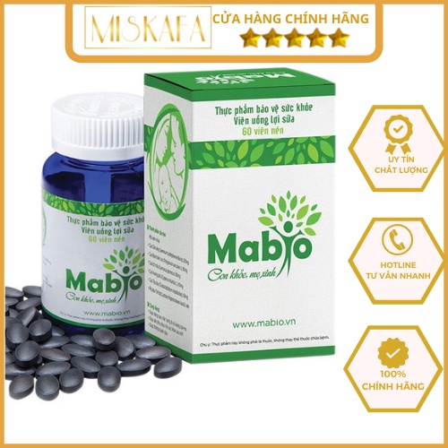 MABIO Lợi Sữa, Viên uống Lợi Sữa Mabio Giúp thông tuyến sữa, sữa về nhiều, cải thiện chất lượng sữa