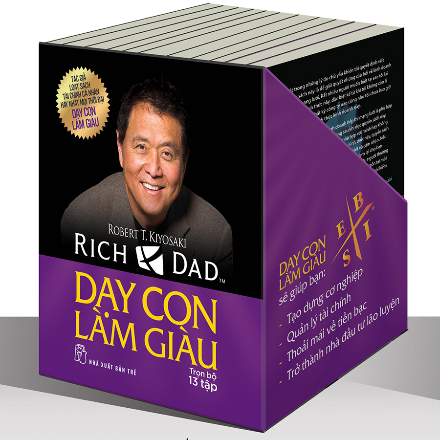 NXB Trẻ - Dạy Con Làm Giàu (Trọn Bộ 13 Tập)