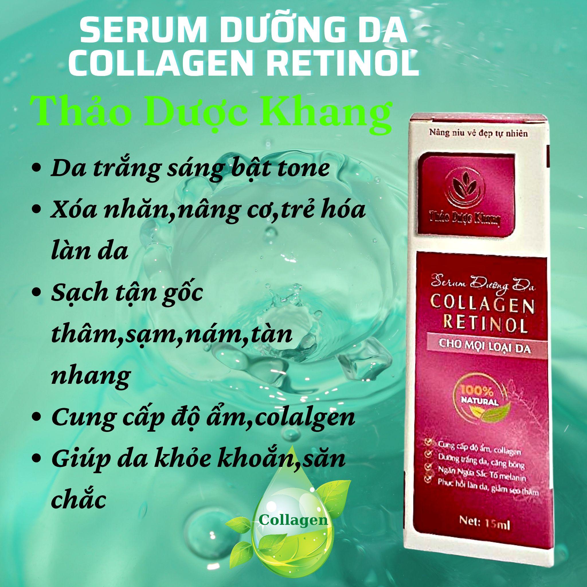 Thảo Dược Khang serum tái tạo da 30 ml