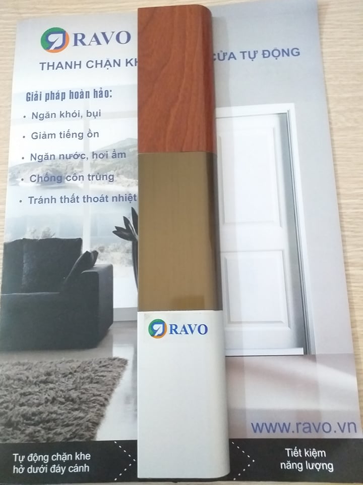 Thanh Chặn Đáy Cửa Tự Động RAVO (Hàng chính hãng)