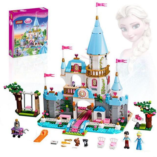 Bộ Lego Lâu Đài Công Chúa Lọ Lem (689 PCS)