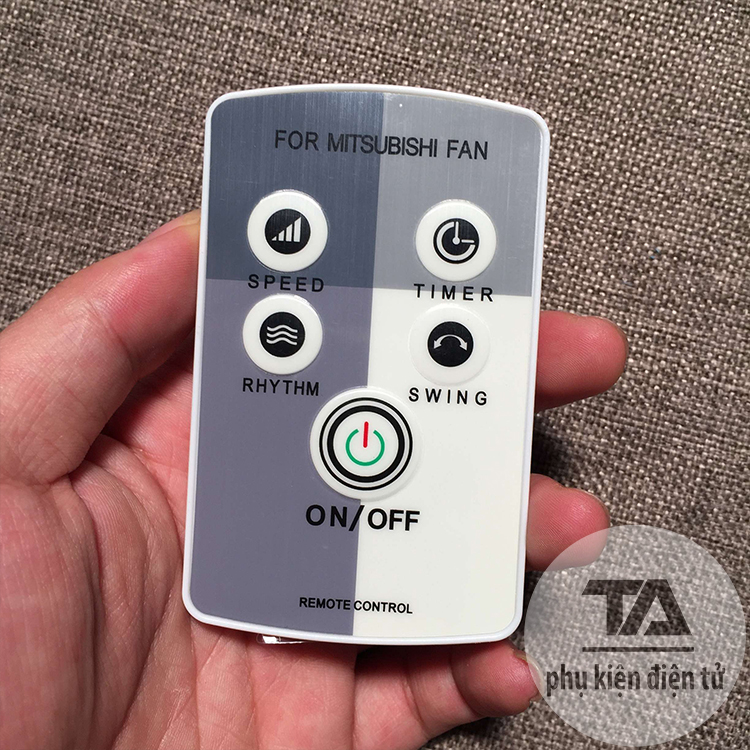 REMOTE ĐIỀU KHIỂN QUẠT MITSUBISHI