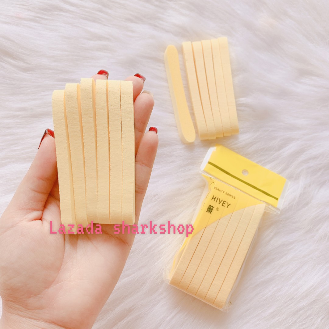 Bông Rửa Mặt Bọt Biển Chivey Gói 12 Miếng