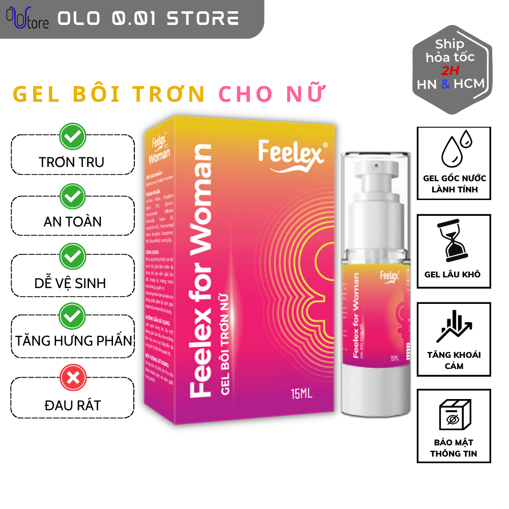 Gel bôi trơn nữ