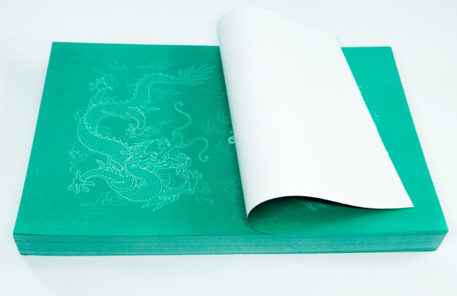 500 giấy rồng chầu tứ phủ 5 màu (đỏ, vàng, xanh, trắng, tím)