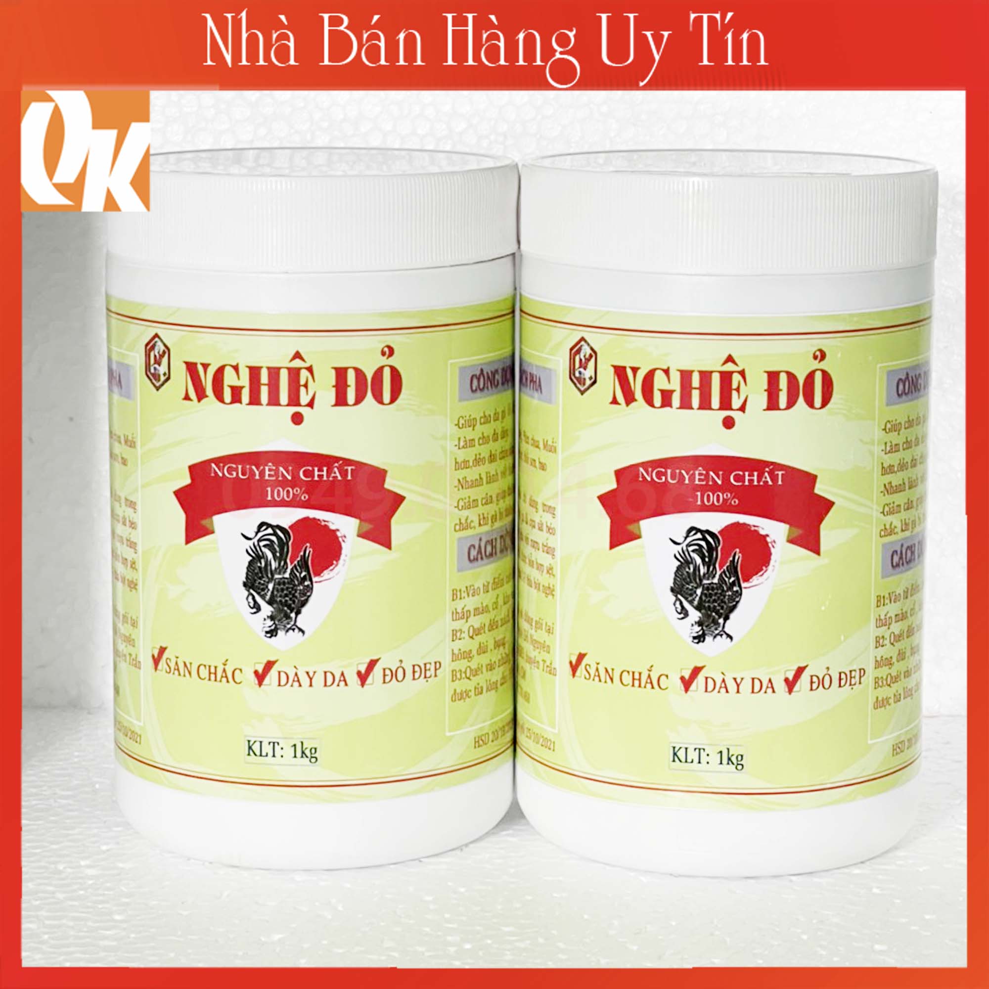 Pure Red Turmeric 500g for Fighting Cocks