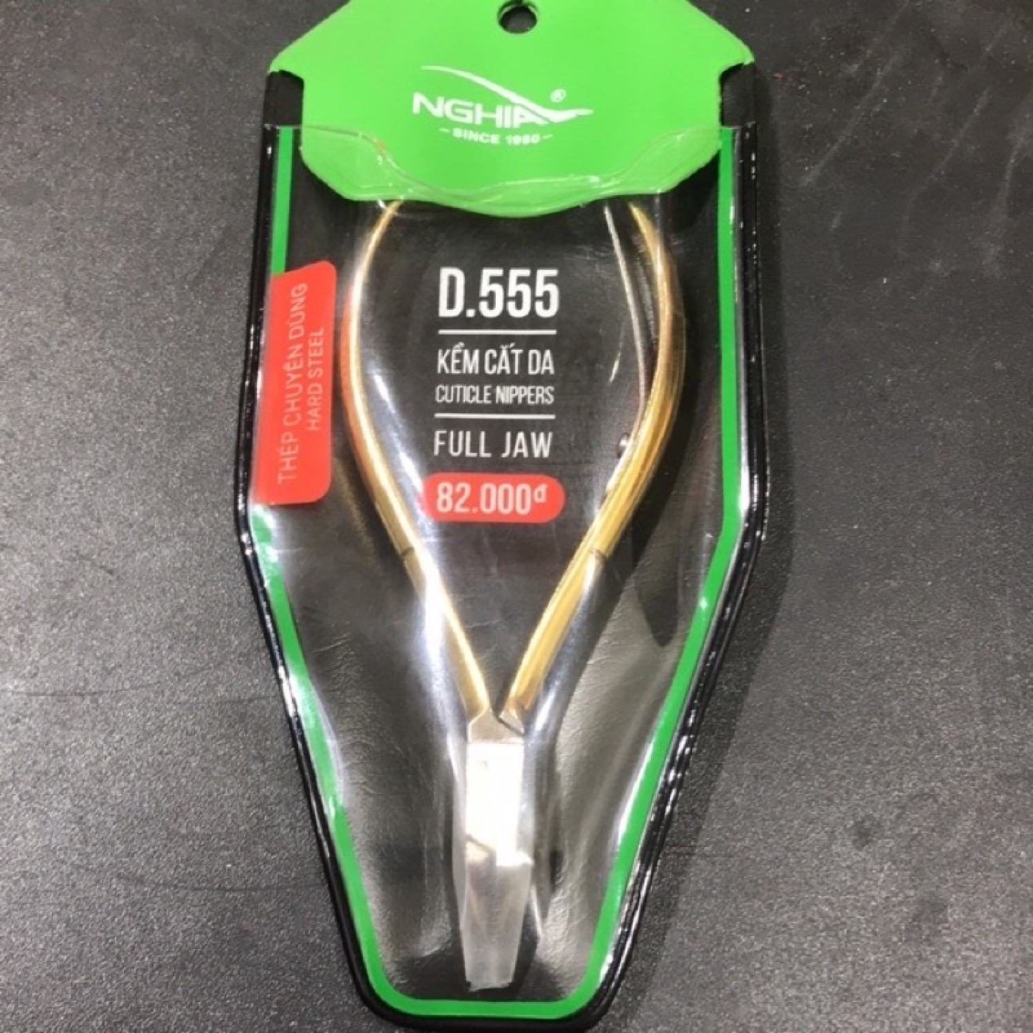 Kìm nhặt da,kềm da chính hãng Nghĩa D555,D401