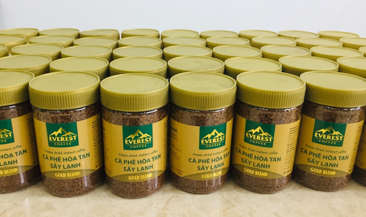 Cà phê hòa tan sấy lạnh Gold Blend hũ 100g