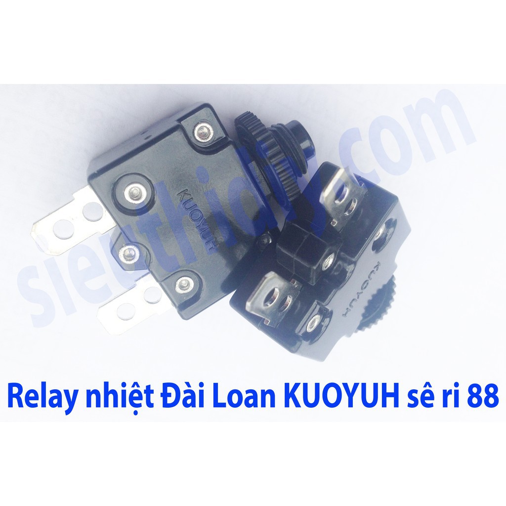 Rơ le relay 13-25a cầu chì nhiệt đài loan kuoyuh sê ri 88