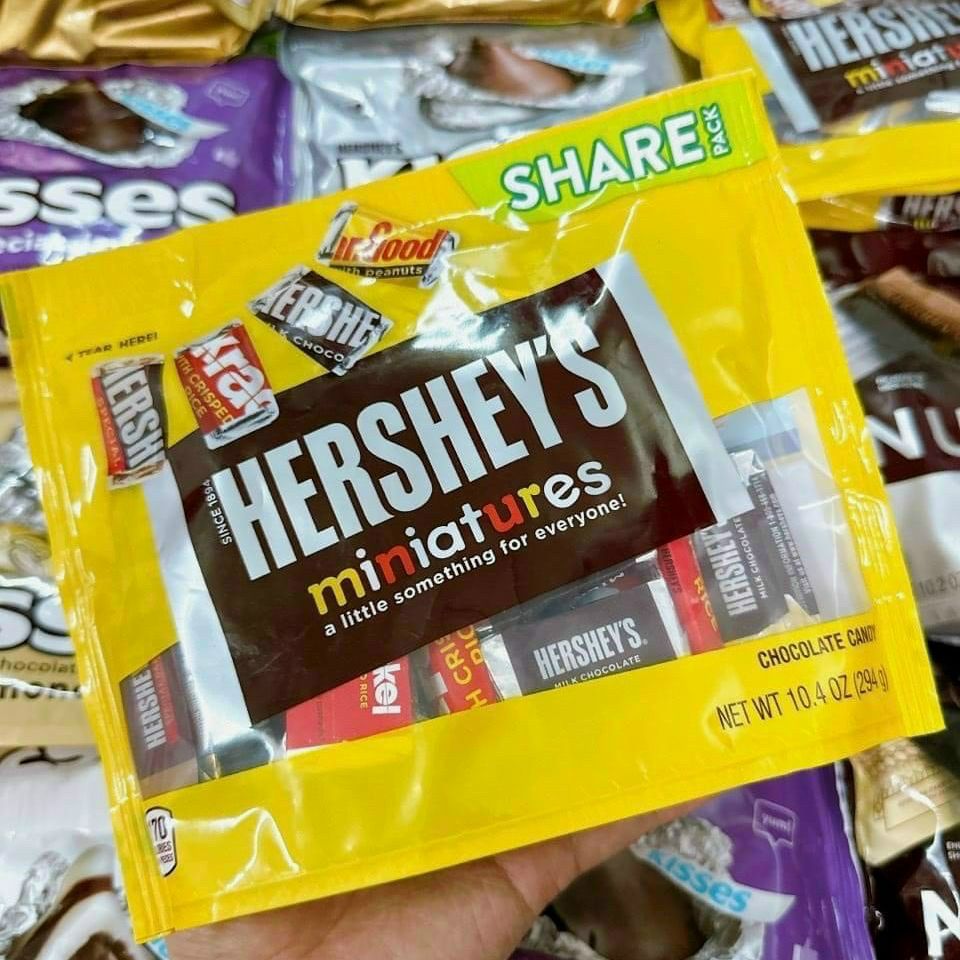Kẹo Socola HERSHEY'S NUGGETS Mỹ 289gr - Date T7/2024