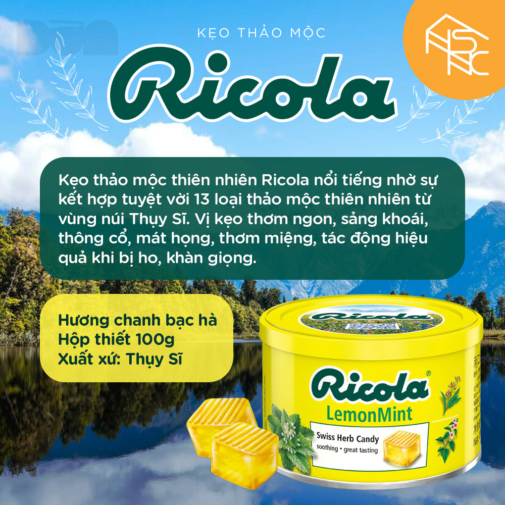 Kẹo Ricola 100G